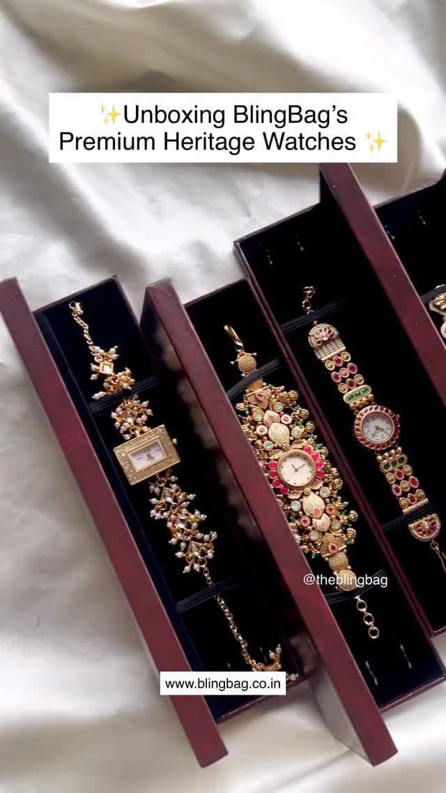 Unboxing our premium heritage watches